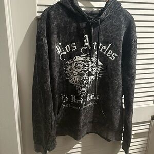 NWT Ed Hardy Tattoo Los Angeles Art For Life Hoodie. Size L